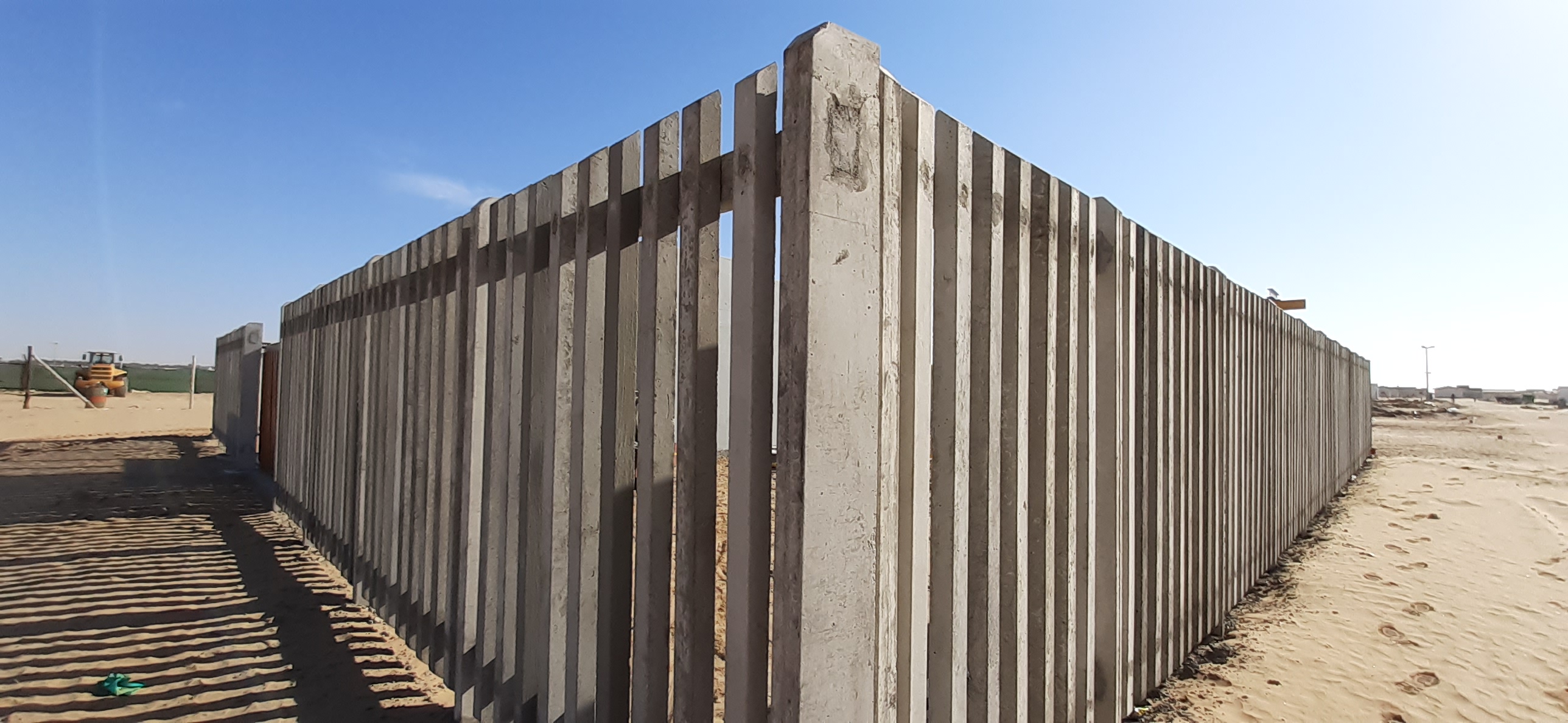 Precast Palisade Fencing